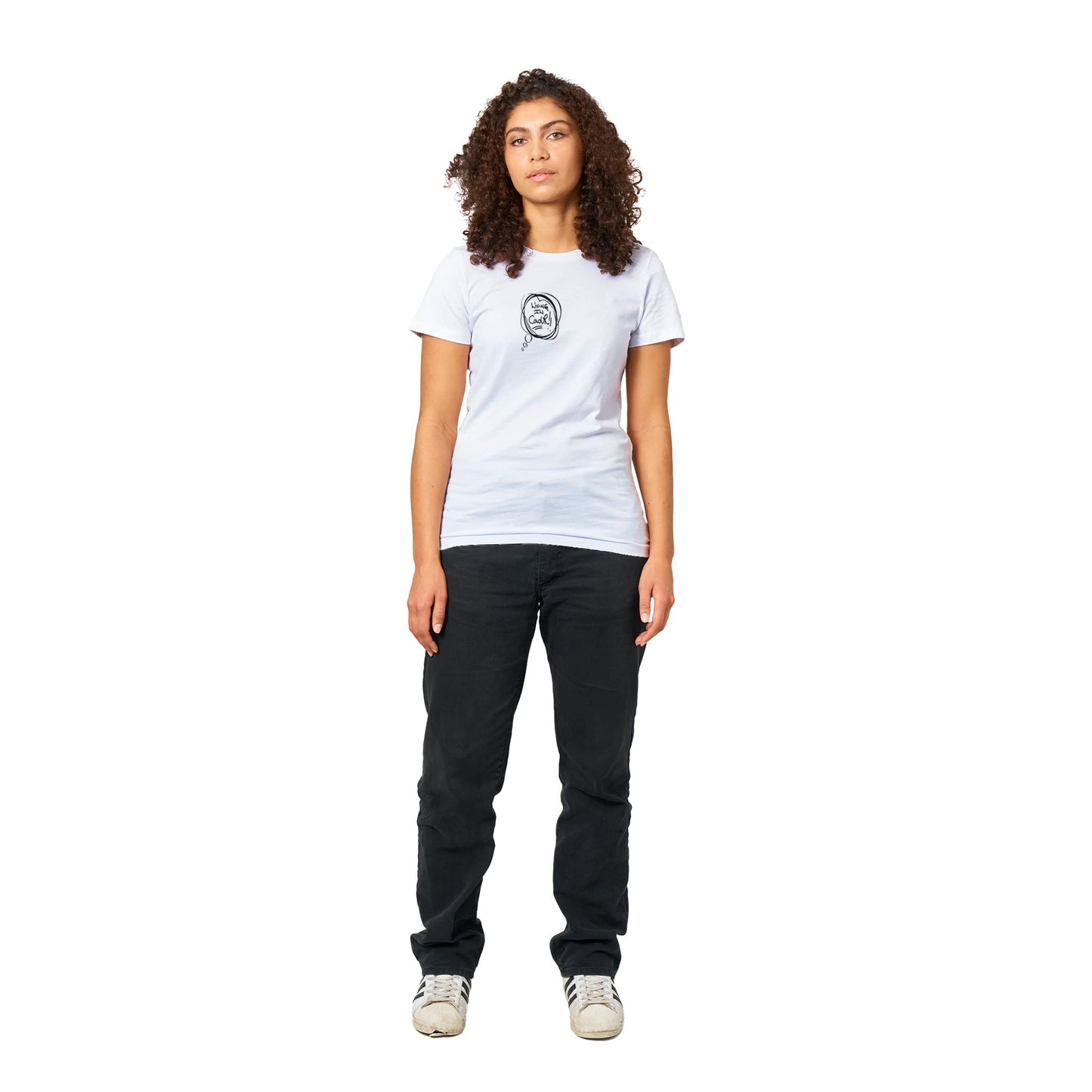 Living in Colour!! White T-shirt