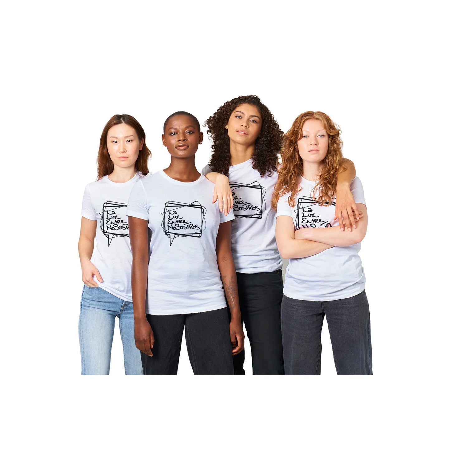 La Luz Entre Nosostros White T-shirt